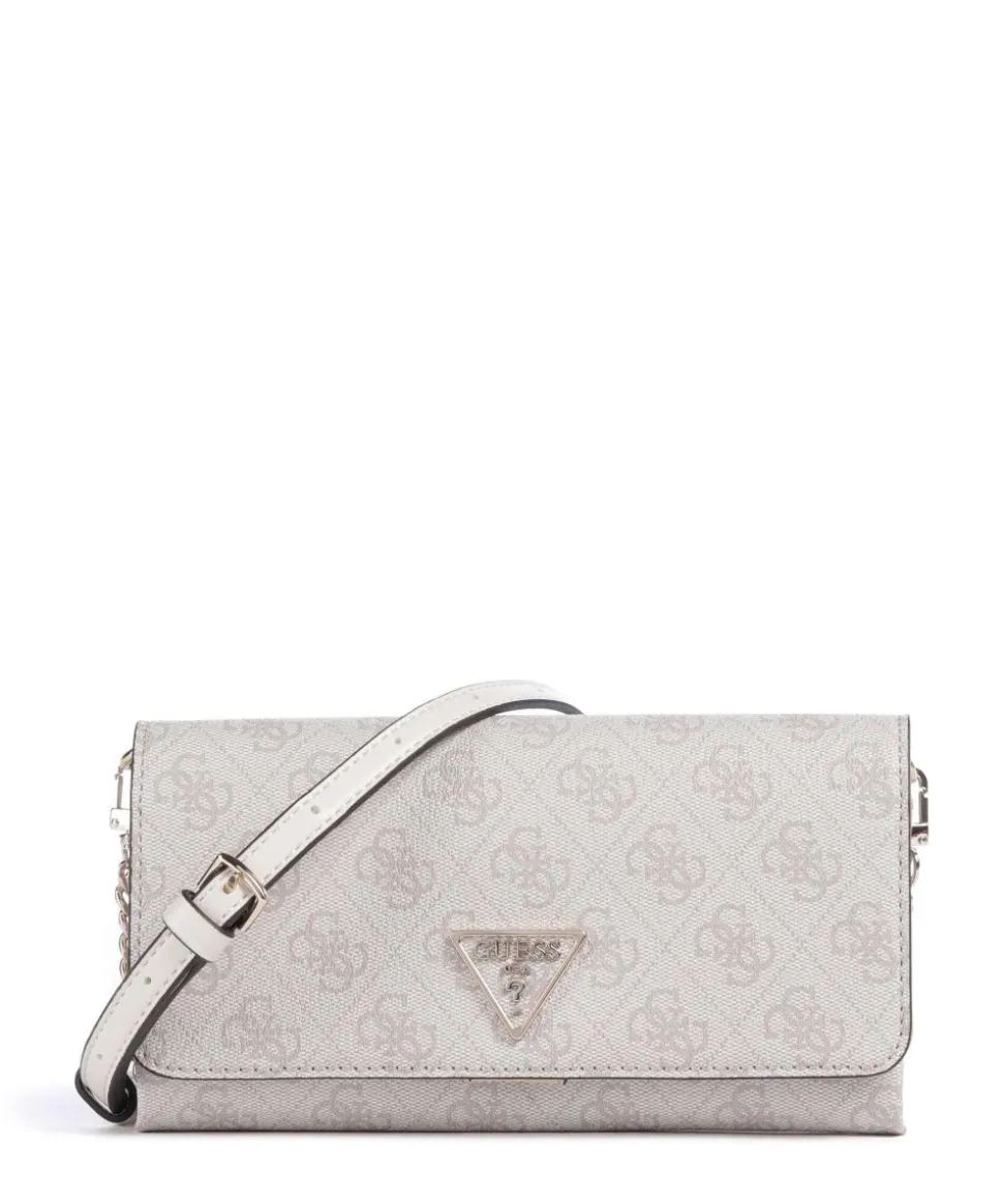 Noelle 4G Basique Logo Geldbörse Lederimitat elfenbein