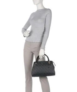 Noelle 4G Basique Logo Handtasche Lederimitat anthrazit