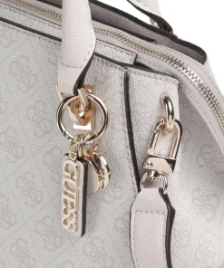 Noelle 4G Basique Logo Handtasche Lederimitat elfenbein