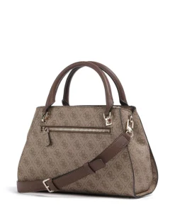 Noelle 4G Basique Logo Handtasche Lederimitat braun