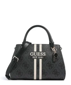 Noelle 4G Logo Handtasche Lederimitat dunkelgrau