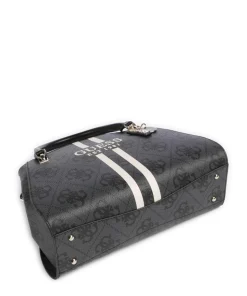 Noelle 4G Logo Handtasche Lederimitat dunkelgrau