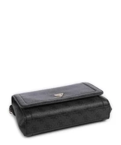 Noelle Schultertasche Lederimitat dunkelgrau