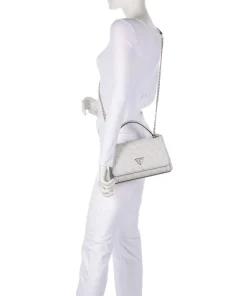 Noelle Schultertasche Lederimitat elfenbein