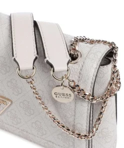 Noelle Schultertasche Lederimitat elfenbein