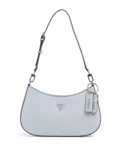 Noelle Schultertasche Lederimitat hellblau