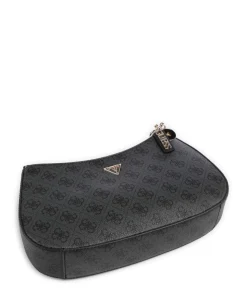 Noelle Schultertasche Lederimitat dunkelgrau