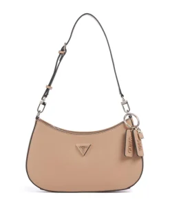 Noelle Schultertasche Lederimitat beige