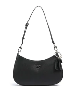 Noelle Schultertasche Lederimitat schwarz