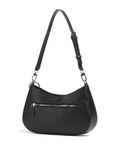 Noelle Schultertasche Lederimitat schwarz