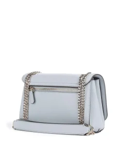 Noelle Schultertasche Lederimitat hellblau