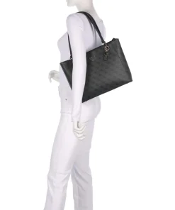 Noelle Shopper Lederimitat dunkelgrau