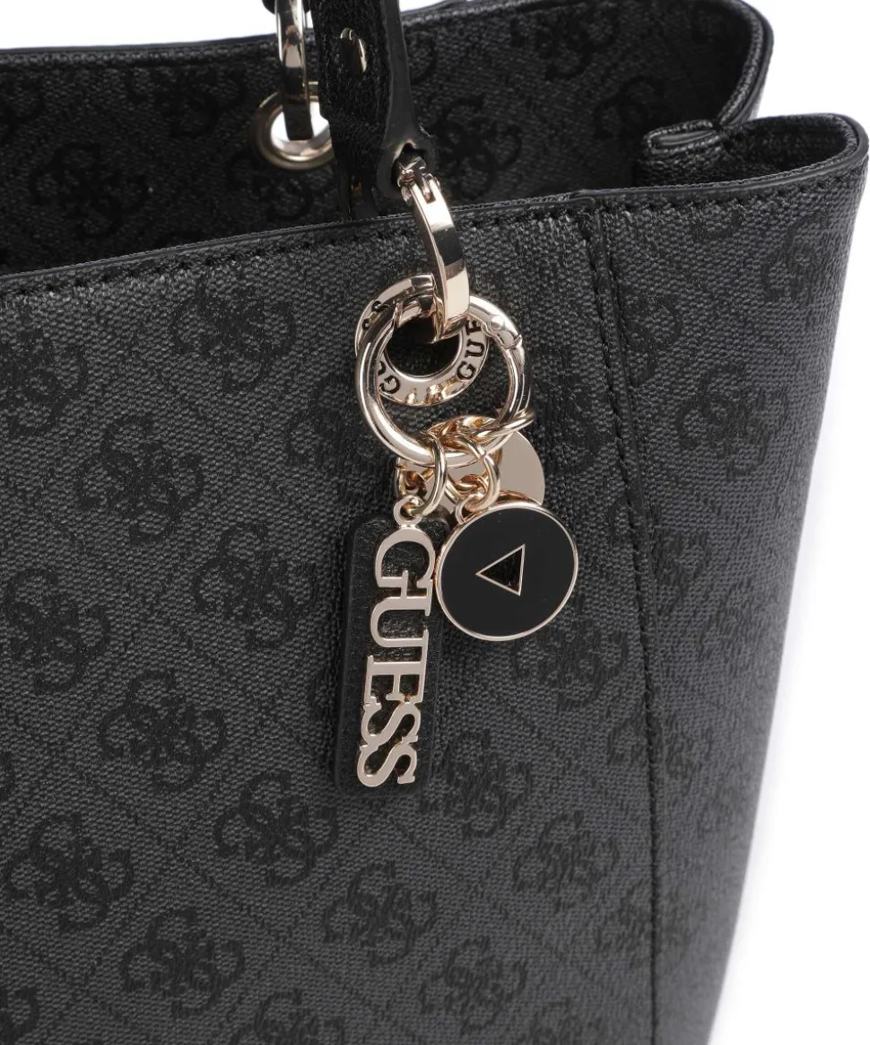 Noelle Shopper Lederimitat dunkelgrau