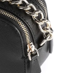 Noelle Umhängetasche Lederimitat schwarz