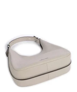 Nolita Beuteltasche genarbtes Rindsleder beige