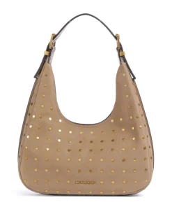 Nolita Beuteltasche genarbtes Rindsleder braun