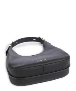 Nolita Beuteltasche genarbtes Rindsleder schwarz