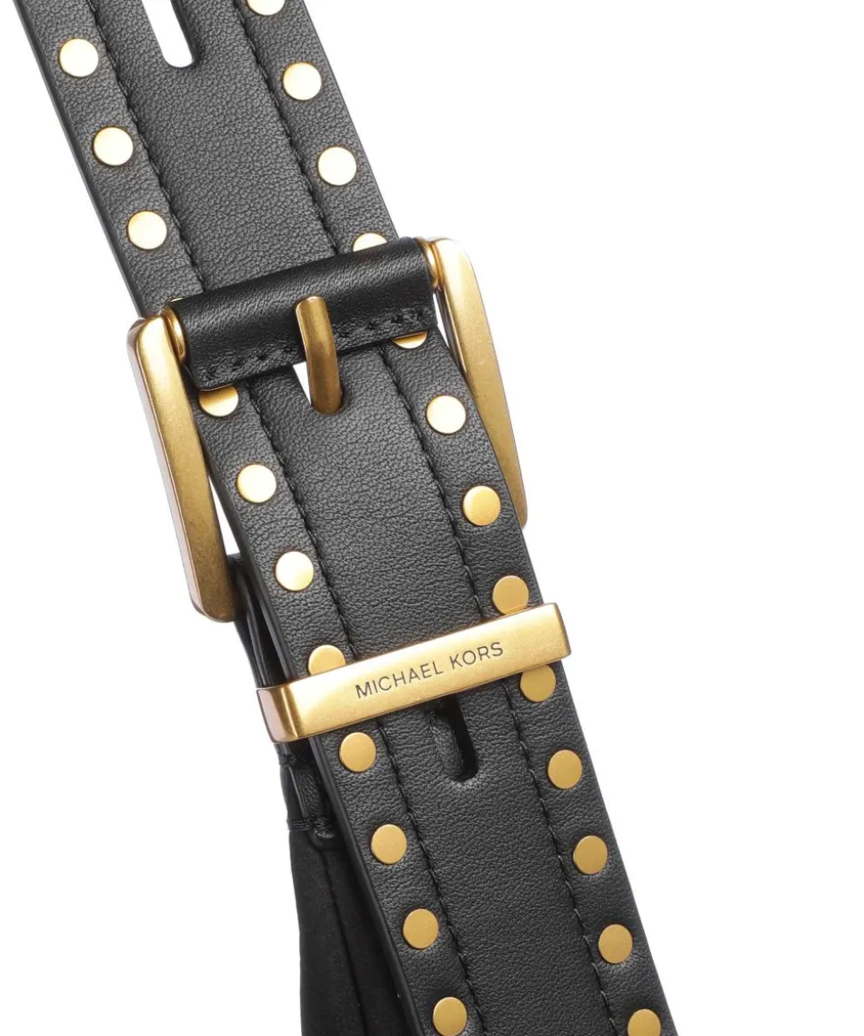 Nolita Beuteltasche Leder schwarz