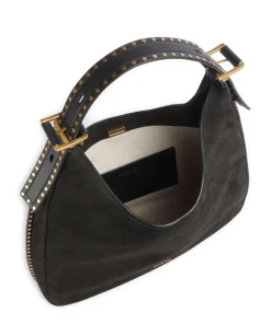 Nolita Beuteltasche Leder schwarz