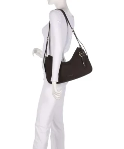 Nolita Medium Beuteltasche Nubuk Rindsleder dunkelbraun