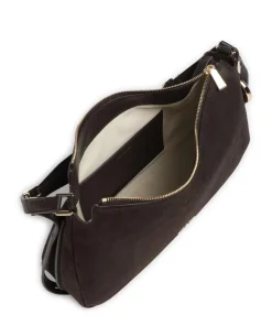 Nolita Medium Beuteltasche Nubuk Rindsleder dunkelbraun