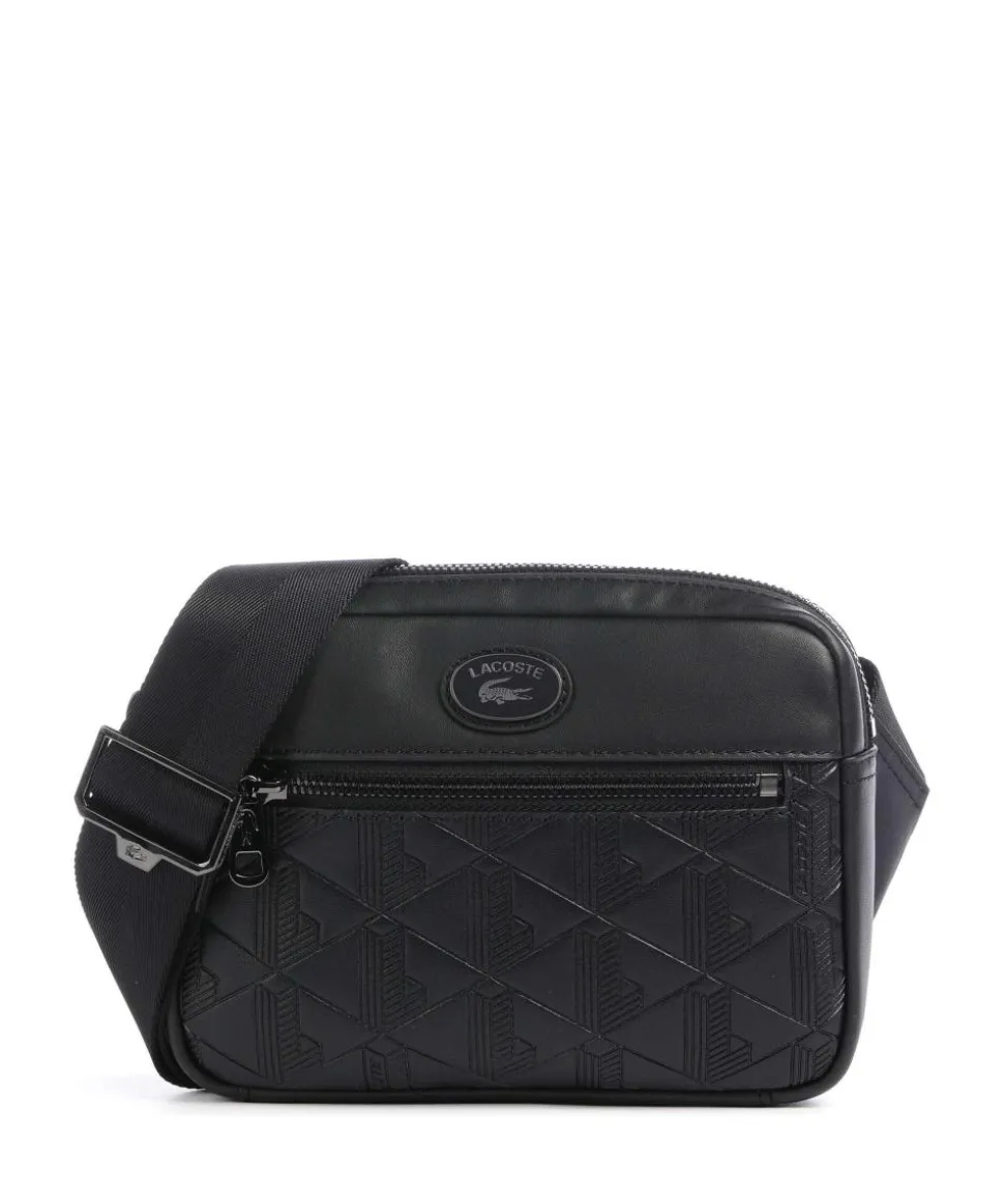 Nomogramme Umhängetasche Lederimitat schwarz