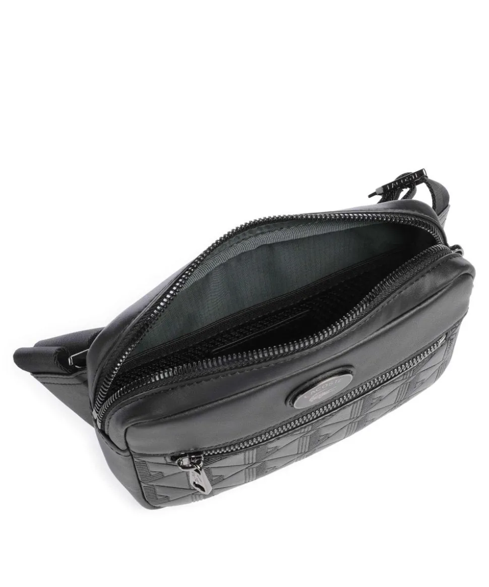 Nomogramme Umhängetasche Lederimitat schwarz