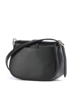 Nouveau Mini Umhängetasche genarbtes Rindsleder schwarz