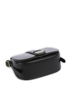 Nouveau Mini Umhängetasche genarbtes Rindsleder schwarz