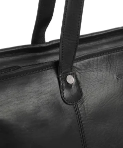 Novum Ferrera Shopper 14″ Rindsleder schwarz