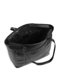 Novum Ferrera Shopper 14″ Rindsleder schwarz