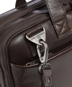 Novum Iseo Aktentasche 16″ Rindsleder dunkelbraun