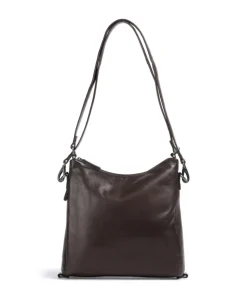 Novum Letizia Rucksack-Tasche Leder dunkelbraun