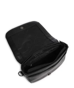 Novum Lizzola Schultertasche Leder schwarz