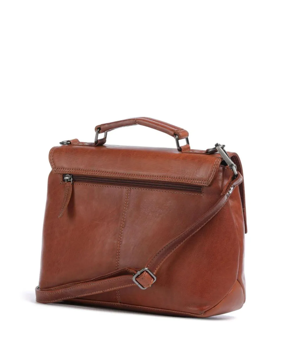 Novum Renata Umhängetasche Rindsleder cognac