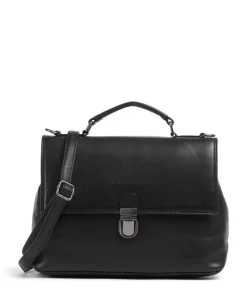 Novum Renata Umhängetasche Rindsleder schwarz