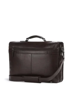 Novum Salvatore Aktentasche 17″ Rindsleder dunkelbraun