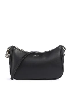 Numah Umhängetasche Lederfaserstoff schwarz