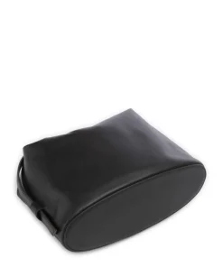 Nuvola M Handtasche fein genarbtes Leder schwarz