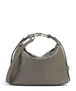 Nuvola M Handtasche fein genarbtes Leder khaki