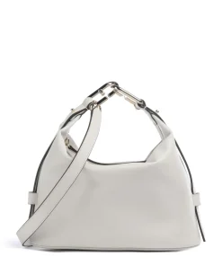 Nuvola M Handtasche fein genarbtes Leder weiß