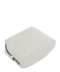 Nuvola M Handtasche fein genarbtes Leder weiß