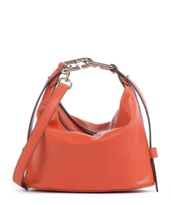 Nuvola Mini Handtasche fein genarbtes Leder orange