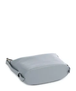 Nuvola Mini Handtasche fein genarbtes Leder hellblau