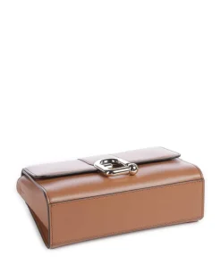 Nuvola S Umhängetasche fein genarbtes Leder cognac