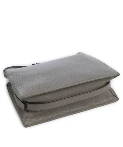 Nuvola S Umhängetasche genarbtes Leder khaki