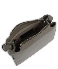 Nuvola S Umhängetasche genarbtes Leder khaki