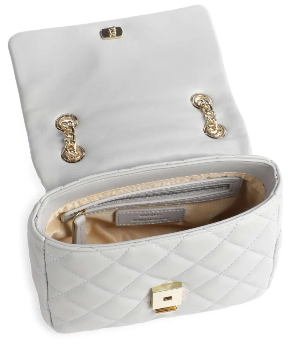 Ocarina Schultertasche Lederimitat grau