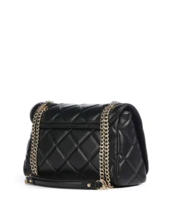 Ocarina Schultertasche Lederimitat schwarz