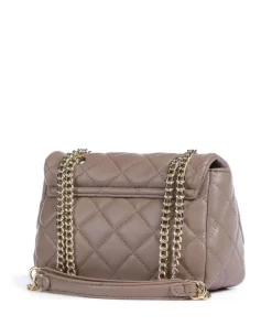 Ocarina Schultertasche Lederimitat taupe